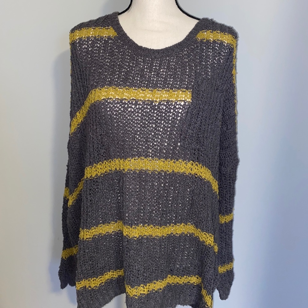 Free People Greenwich Village Striped Sweater